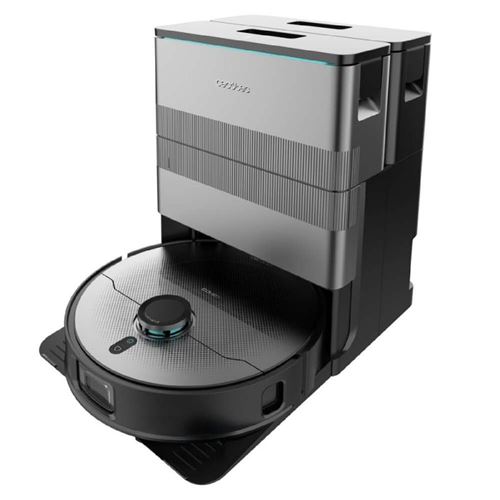 Cecotec Noir Robot Aspirateur Laveur Conga X100 4-En-1 Station Auto-Vidage 20 000 Pa Caméra Ia - Neuf - Image 5