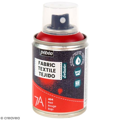 Peintures en bombe pour tissus - 150 ml - Peinture textile spray - Creavea
