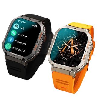 Montre Connectée Jugeman P99 - 1.96 Pouces - Très Bon état - Bracelet Silicone