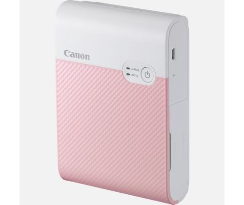 Canon SELPHY Square QX10 - Printer - kleur - kleursublimatie - 72 x 85 mm tot 0.7 min/pagina (kleur) - Wi-Fi - roze