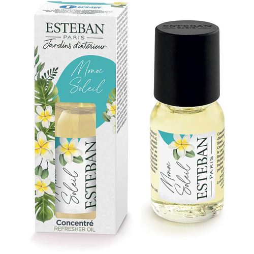 Concentré de parfum Monoï soleil 15 ml verre 2.5 cm esteban 2.5x2.5 cm - Image 2