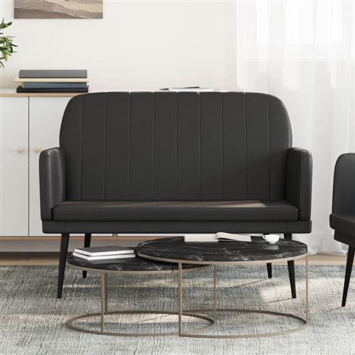 VIDAXL - Banc - Similicuir - Noir - 107x80x81 cm - Image 2