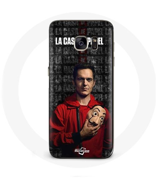 Coque pour Samsung Galaxy S7 Edge La Casa De Papel Berlin Masque Maniacase
