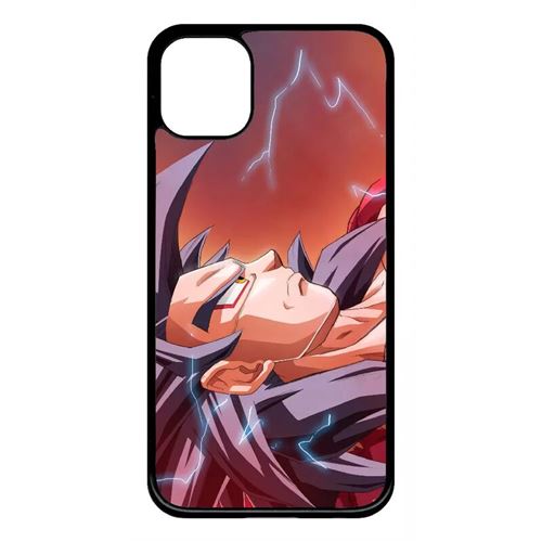 Coque My-Kase pour iPhone 11 - dragon ball gt goku super saiyan 4 - Plastique Noir