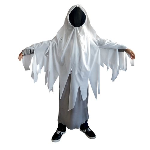 déguisement spectre enfant - 7/9 ans - blanc - ptitclown 88306