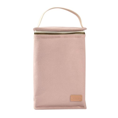 Non Communiqué Sepia Pink Pochette Repas Isotherme Rose Poudré