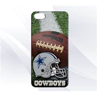 Coque rigide compatible pour iPhone 5 5S Dallas Cowboys NFL Team 09 - 1