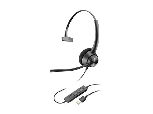 Hp Noir Casque Monaural Encorepro 310 Usb-A Micro Anti-Bruit Commandes Intégrées - Neuf - Image 3