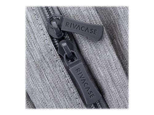 Riva Case 75 series 7562 - Sac à dos pour ordinateur portable - 15.6 - gris, bleu foncé