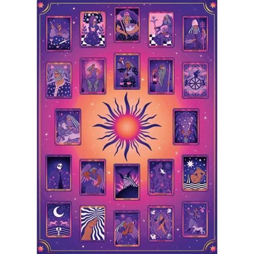 Nathan-Puzzle 1500 Pieces-Tarot Et Divination/Coralie Fau-Adultes Et Enfants Des 14 Ans-Puzzle De Qualité Supérieure-12000930