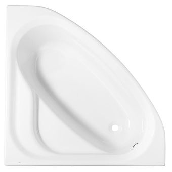 Allibert Baignoire D Angle 120 X 120 X 52 54 Cm 40 110 L Blanc Vidage Angle Gauche Jacana Angle Installations Salles De Bain Achat Prix Fnac