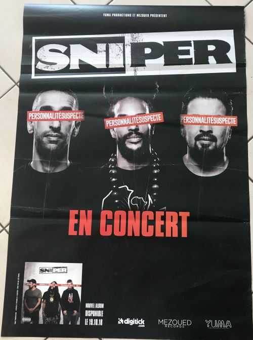 SNIPER - Personnalité Suspecte - AFFICHE