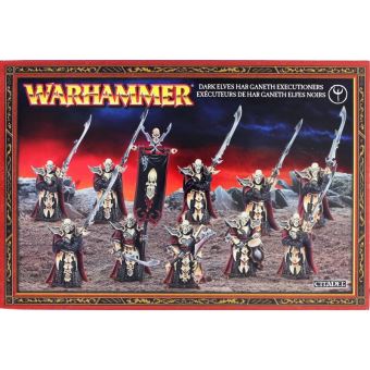 Figurine Warhammer Elfes Noirs Maraudeur En Métal - Pour Batailles Fantastiques Ou AoS - Occasion, Pièce De Collection