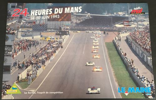 24H du Mans - 1993 - Compétition - AFFICHE