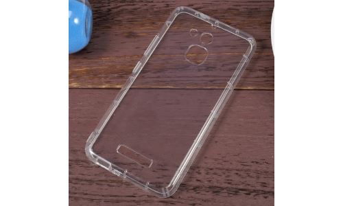 Coque souple pour Zenfone 3 Max ZX520TL coins renforcés coloris transparent