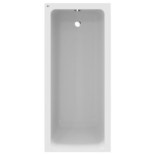 Ideal Standard - Baignoire rectangulaire à encastrer ou à poser 180 x 80 cm 305 l blanc - Connect Air