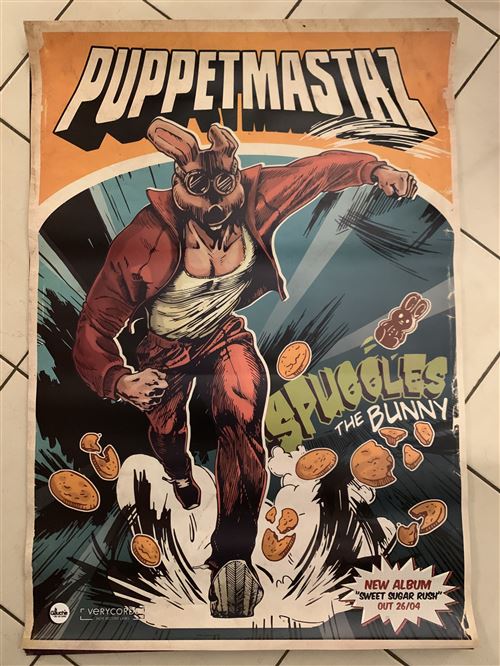 PUPPETMASTAZ - The Bunny - 70x100cm - Affiche