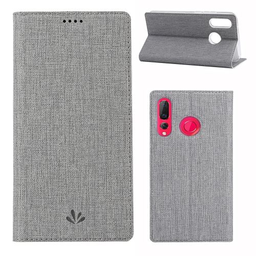 Etui en PU support avec fente pour carte gris pour votre Huawei nova 4
