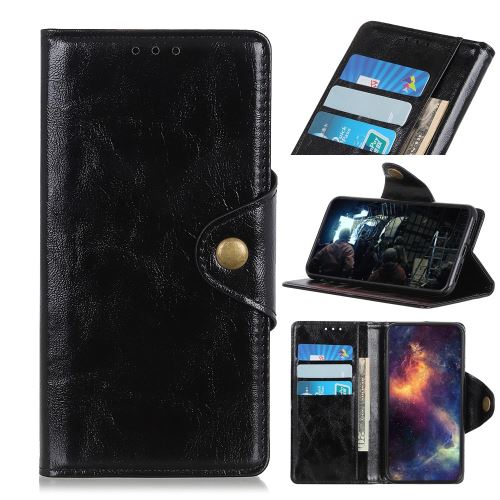 Etui en PU avec support noir pour votre Samsung Galaxy A30