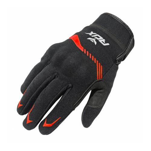 Gants printemps-ete adx vista avec coque noir-rouge t10 (l) (homologue en 13594:2015)