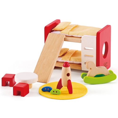 Jeu d'imitation enfant jeux jouets Chambre d'enfant pour maison de poupée