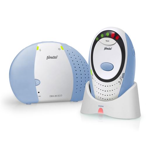Alecto DECT Babyfoon DBX-85 ECO wit en blauw