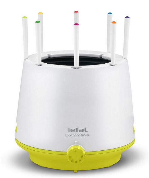 Tefal Colormania EF260312 - Fondue - 800 Watt - blanc/vert