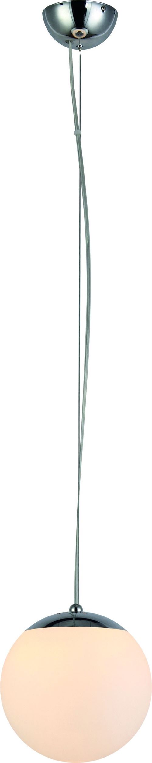 Paris Prix - Lampe Suspension Design emil 20cm Blanc