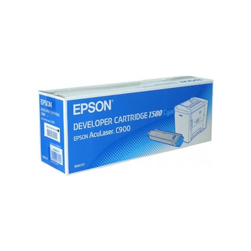 Epson S050157 - cyan - originale - cartouche de développeur