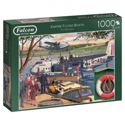Jumbo Puzzle Falcon Empire Flying Boats 1000 pièces