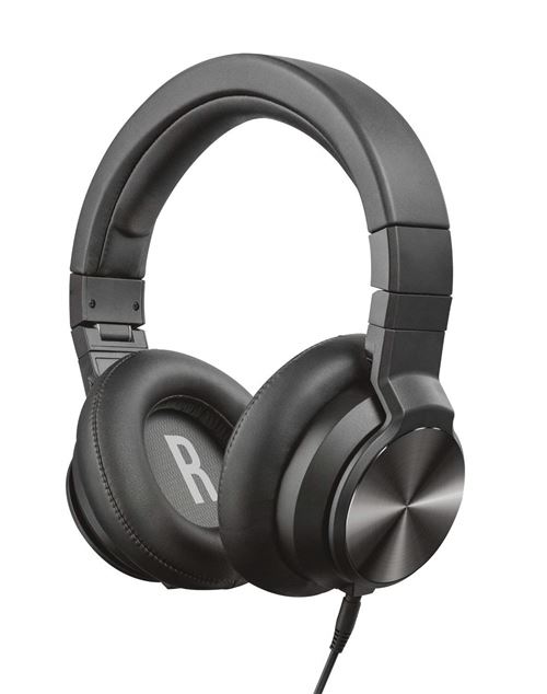 Trust Urban DJ-500PRO - Koptelefoon met micro - over oor - met bekabeling - 3,5 mm-stekker - ruisisolatie