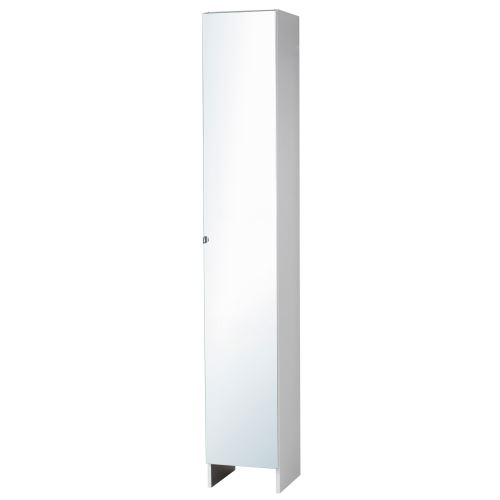 Colonne 1 Porte Largeur 30cm Coloris Blanc Et Anthracite