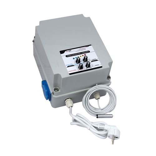 Gse - humidity & temp step transformer controller 8a - 2 fan