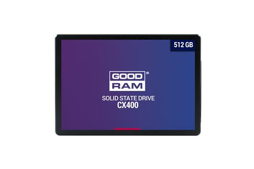 GOODRAM CX400 - SSD - 512 GB - intern - 2.5 - SATA 6Gb/s