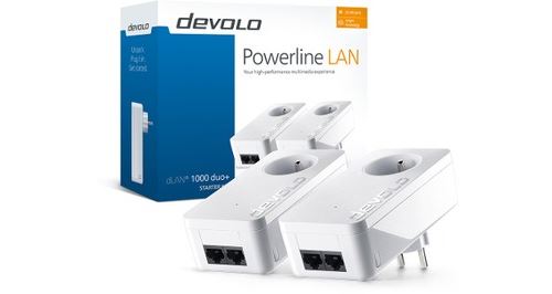 Réseau par courant porteur DEVOLO DLAN 1000 DUO+SK BE