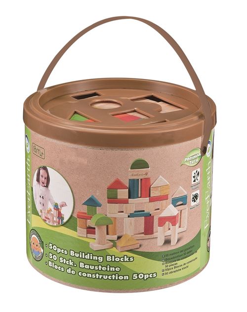 Seau De 50 Briques De Bois Everearth