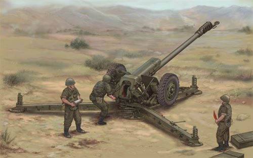 Soviet D30 122mm Howitzer-late Version - 1:35e - Trumpeter