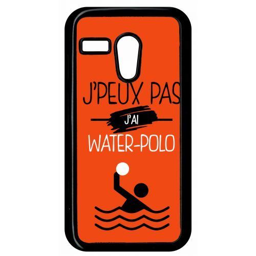 Coque motorola moto g j peux pas j ai water polo 5