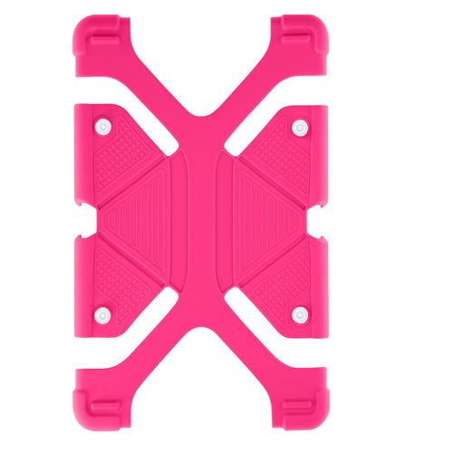 Avizar Rose Coque Pour Tablette 7.9 À 9 Pouces Universel Bumper Silicone Gel Mode Support - Image 3