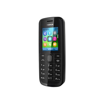 Nokia 113 - Téléphone de service - microSD slot - Écran LCD - 128 x 160 pixels - rear camera 0,3 MP - noir - 1