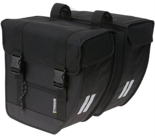 Basil sac à double tour 26L Noir