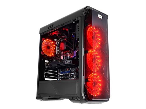 Boitier PC LC-Power Gaming 988B Red Typhoon