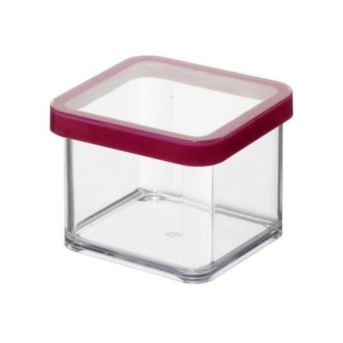 SUNDIS Boîte de conservation carrée Loft 1603001 0,5 L 10x10x7,2 cm transparent
