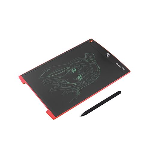 25€78 sur 12 pouces Tablette d'écriture LCD Tablette Graphique Dessin  portables Pad d'enfant avec le Stylo d'écriture Rouge - Tablette Graphique  - Achat & prix