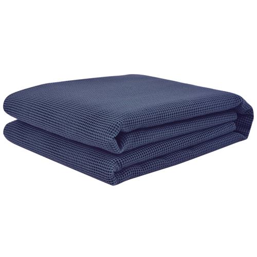 vidaXL Tapis de tente 250 x 500 cm Bleu