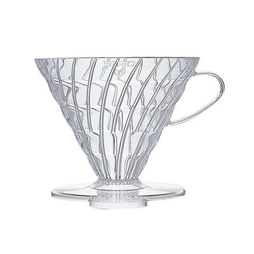Hario porte-filtre en plastique pour machine à café, claire, size 03 vd-03t