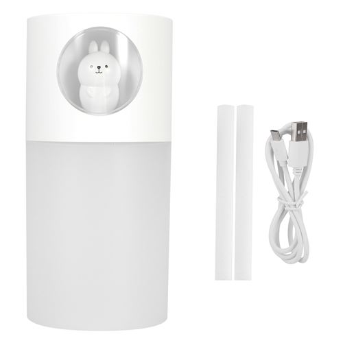 Humidificateur d'Air à Double Jet USB 270Ml - Blanc
