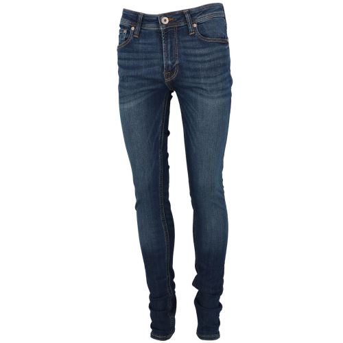 Pantalon jeans Jack and jones Liam 34 blue denim jeans Bleu marine / bleu nuit Taille : 34