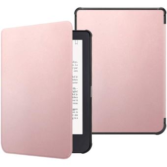 Imoshion Étui De Liseuse Portefeuille Slim Hard Pour Kobo Clara 2E Tolino Shine 4 Noir