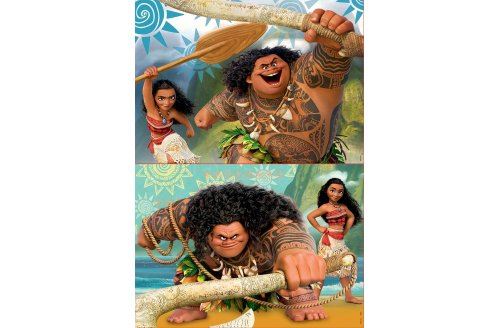 Puzzle Disney Vaiana Et Maui 2 X 48 Pieces Educa 16952 - vue 2